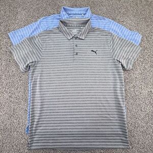 Puma Polo Shirt Golf Performance Short Sleeve Activewear Men Large‎ Lot of 2